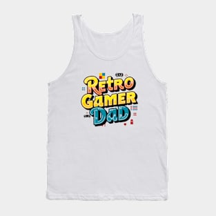 Retro Gamer Dad | Father's Day | Dad Lover gifts Tank Top